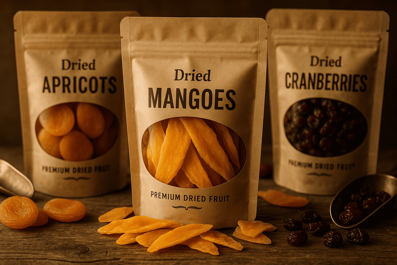 Dried fruit snack packaging content examples Dried fruit snack packaging with compelling content