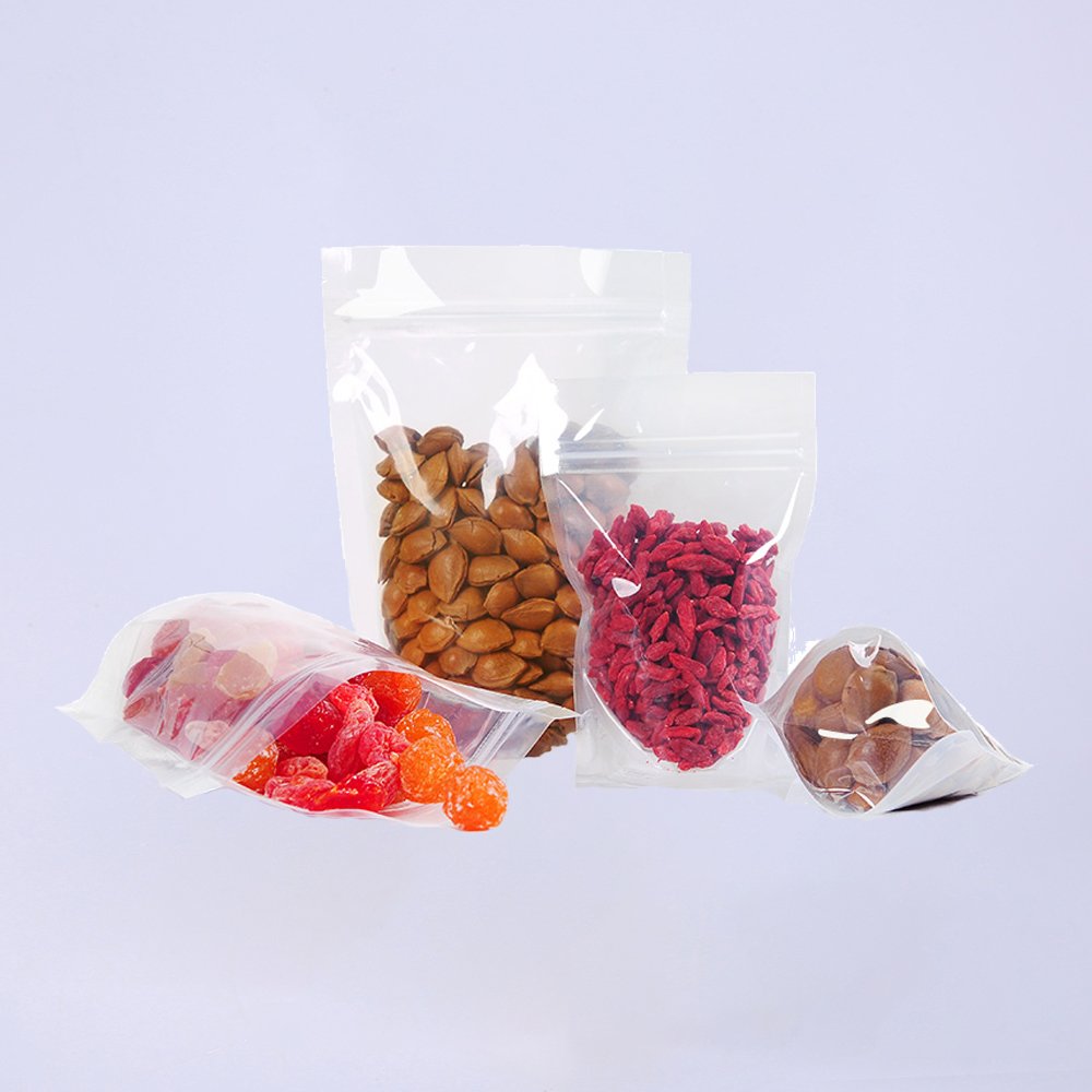 Clear Plastic Stand Up Pouches