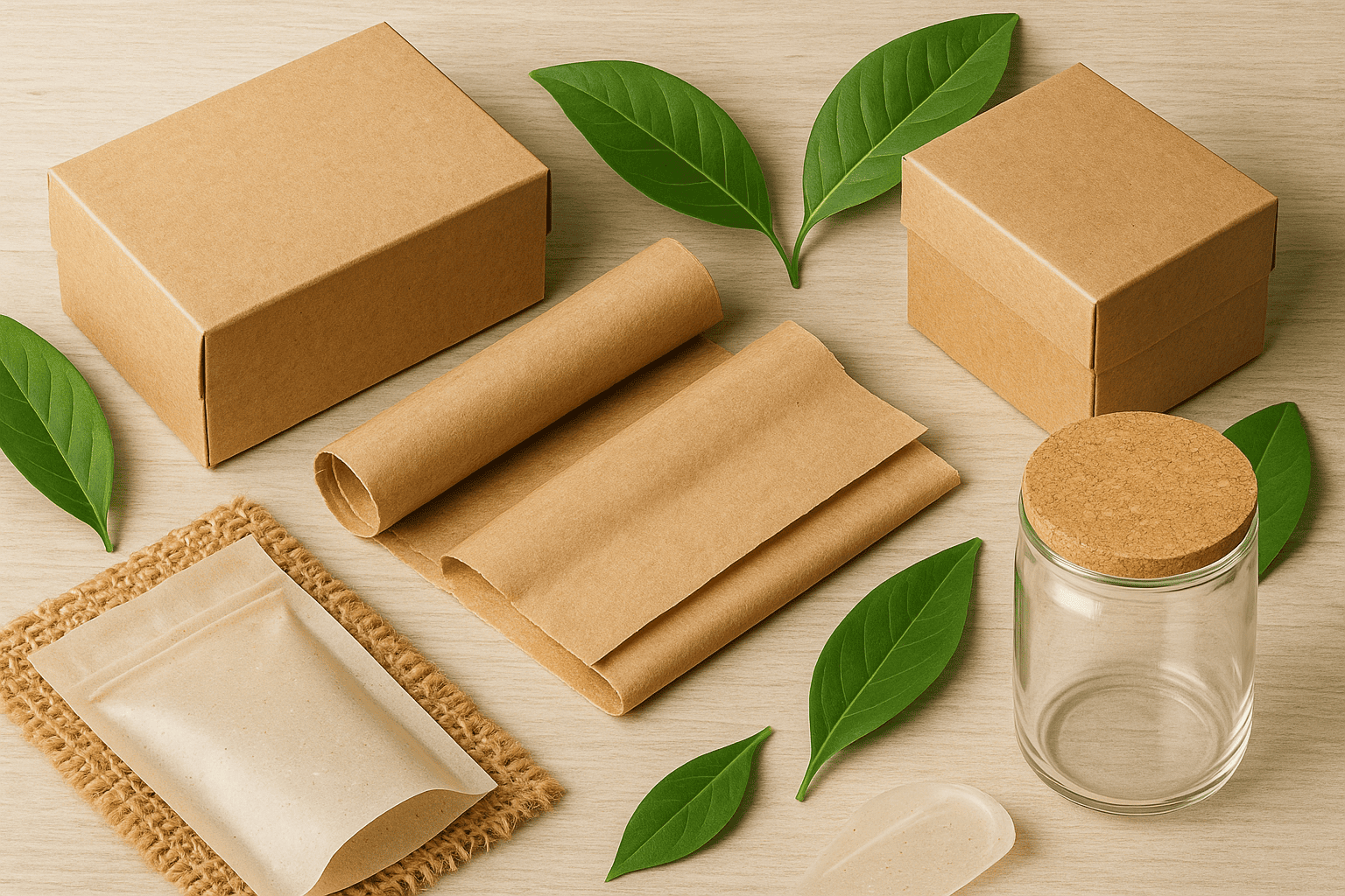 Which is the most Eco-friendly packaging material?