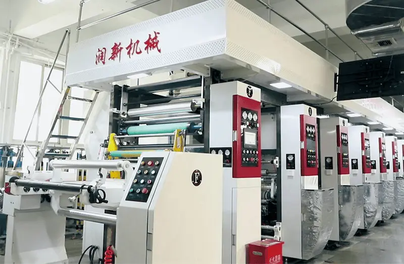 PackagingBest gravure printing machines running in parallel