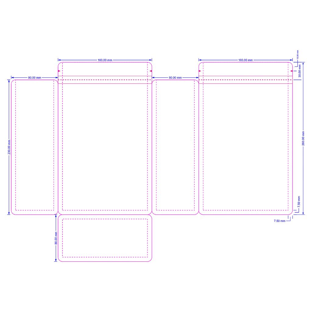 160x260mm