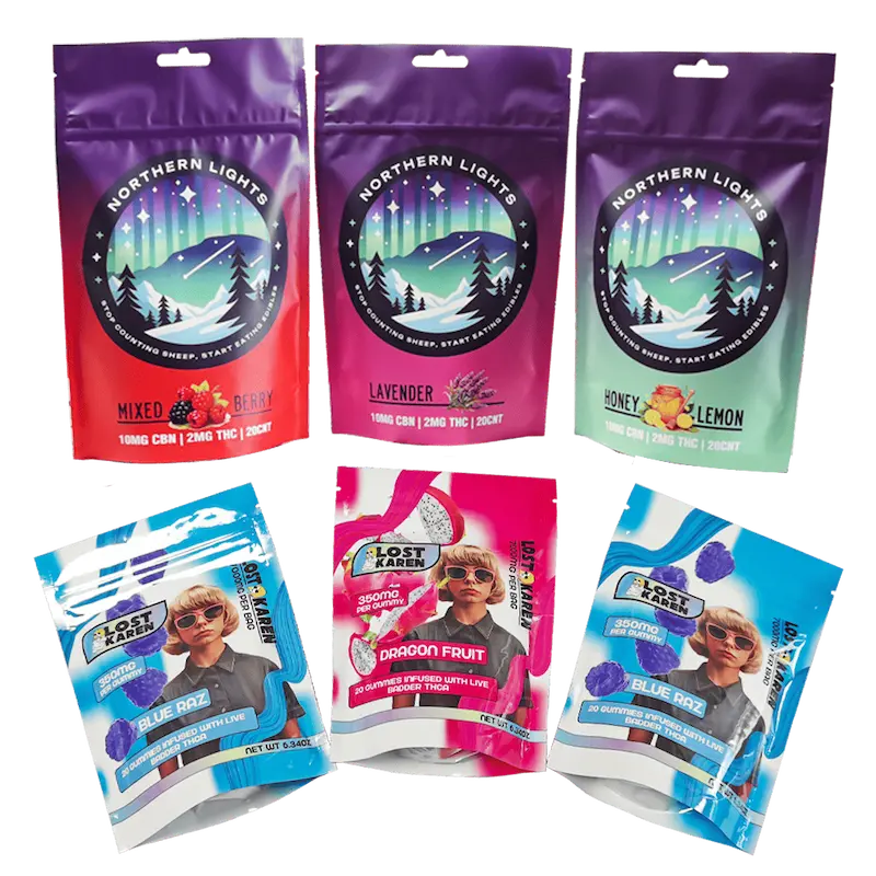 CBD & THC Packaging