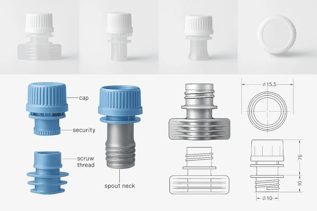 Spout Pouch Cap System Technology